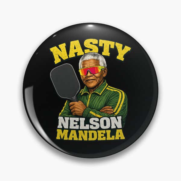 Item preview, Nasty Nelson Mandela Pickleball designed and sold by Pickleball Globe.