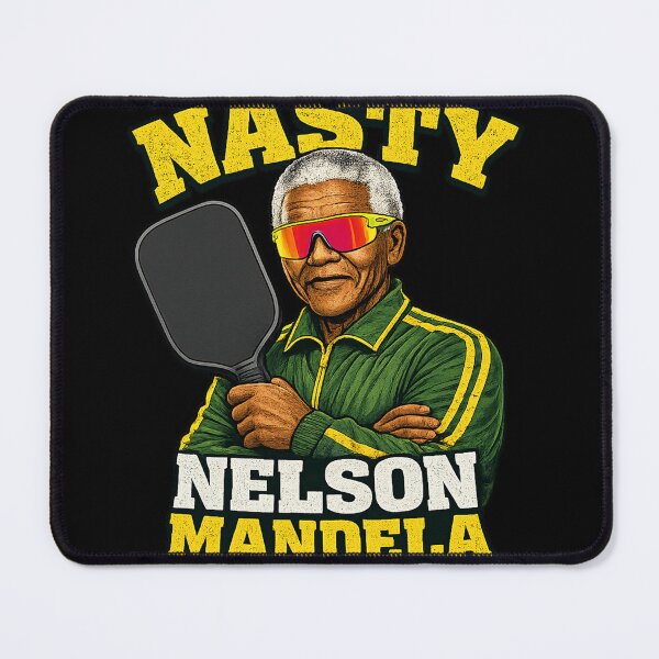 Item preview, Nasty Nelson Mandela Pickleball designed and sold by Pickleball Globe.