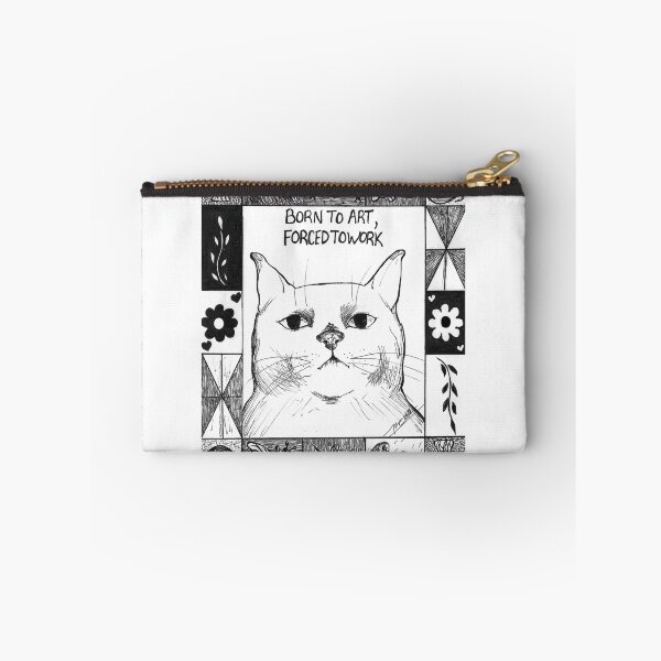 Item preview, Born to art, forced to work designed and sold by csp-sketches.