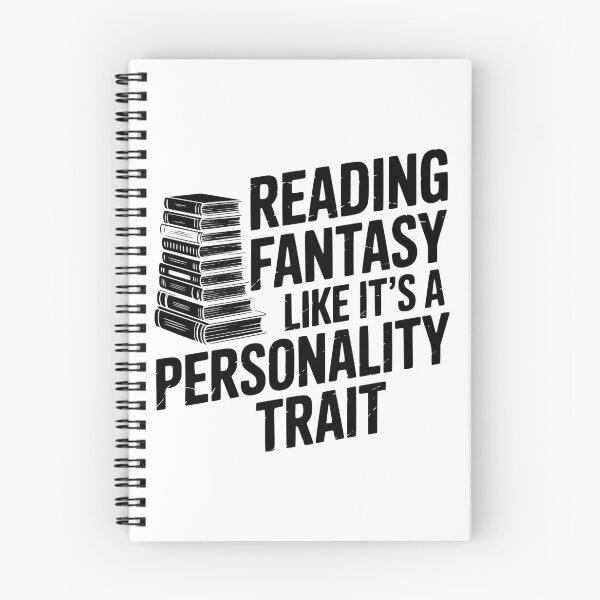 Item preview, Reading Fantasy Like It’s A Personality Trait designed and sold by theartfulaspie.