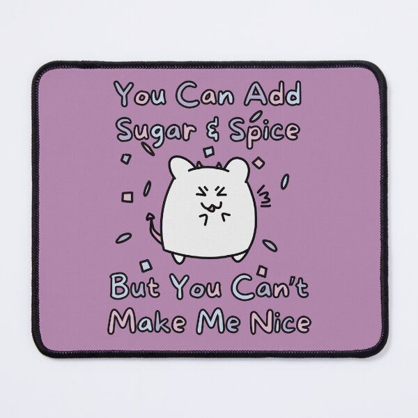Item preview, Sugar Spice Can't Make Nice (Purple Background Version) designed and sold by BLAAAAASK.