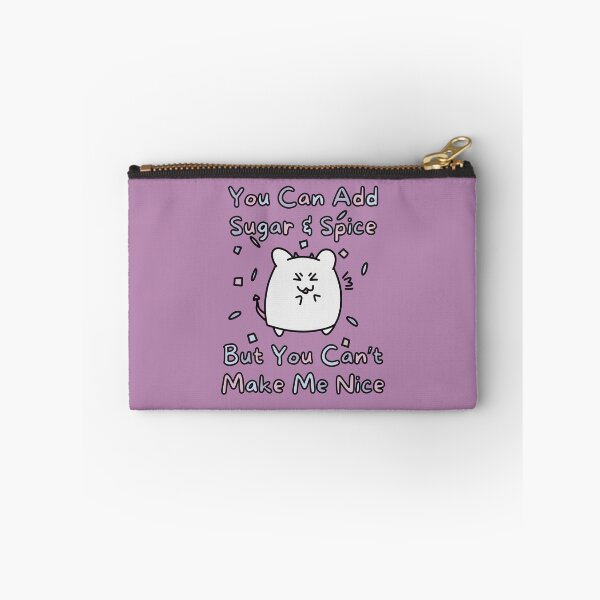 Item preview, Sugar Spice Can't Make Nice (Purple Background Version) designed and sold by BLAAAAASK.