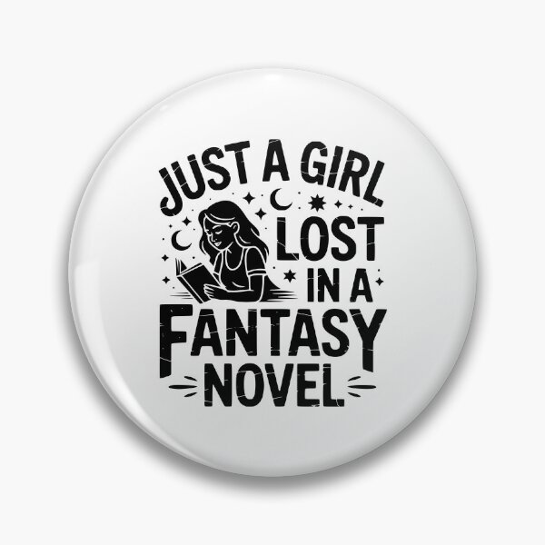 Item preview, Just A Girl Lost In A Fantasy Novel designed and sold by theartfulaspie.