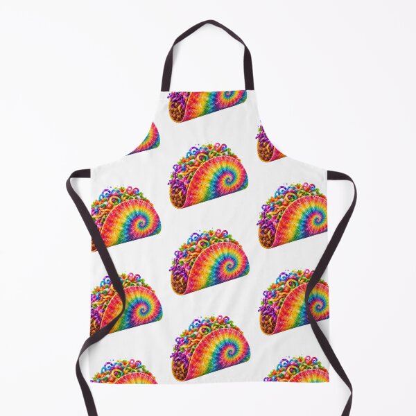 Item preview, Rainbow Tie-Dye Taco designed and sold by jgvisualarts.