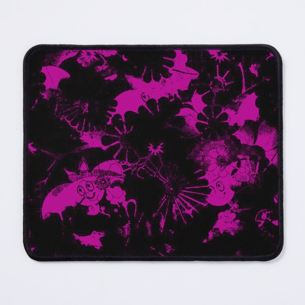 Item preview, Pink Bats Gothic Pattern — Dark Cottagecore Halloween Art designed and sold by BatNature.