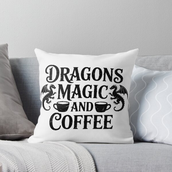 Item preview, Dragons Magic And Coffee designed and sold by theartfulaspie.