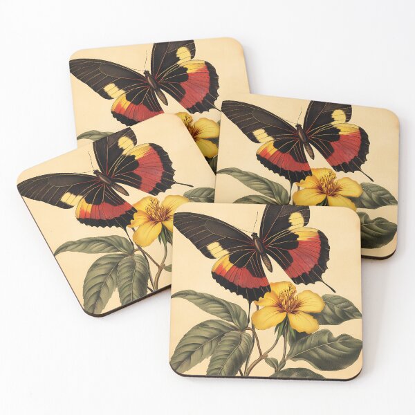 Item preview, Borboleta-do-Maracujá — Gravura Botânica Vintage | Atlantic Forest designed and sold by AtlanticForest.