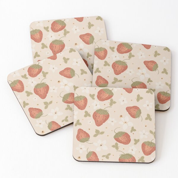 Item preview, Strawberries-Scattered designed and sold by jennifer-a-lane-design.