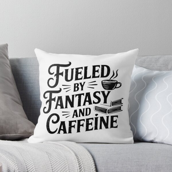Item preview, Fueled By Fantasy And Caffeine designed and sold by theartfulaspie.