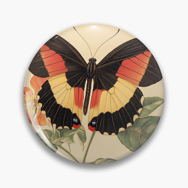 Item preview, Borboleta-do-Maracujá — Ilustração Científica Vintage | Atlantic Forest designed and sold by AtlanticForest.