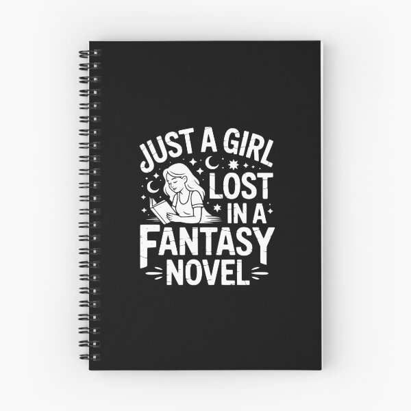 Item preview, Just A Girl Lost In A Fantasy Novel designed and sold by theartfulaspie.
