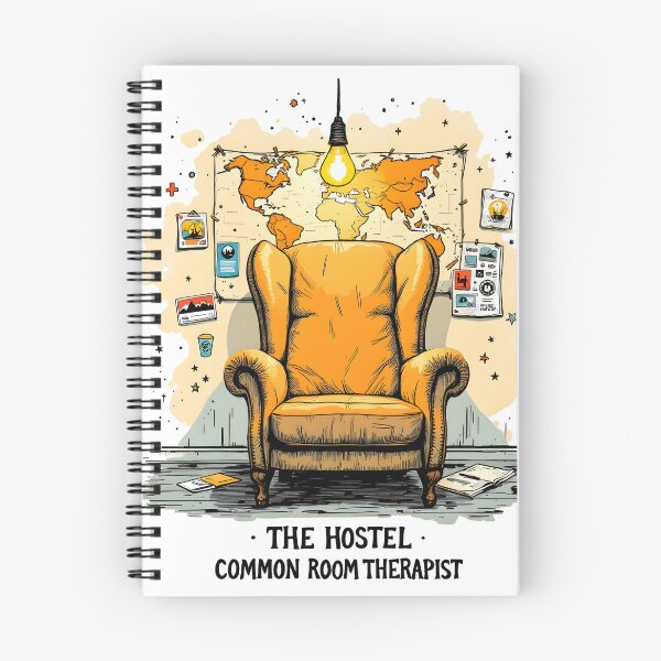 Item preview, Hostel Common Room Traveler Humor designed and sold by NorthingShop.