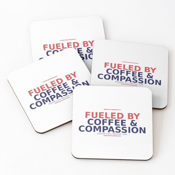 Item preview, Fueled By Coffee and Compassion - Healthcare Worker Gift designed and sold by HeartAndScrubs.