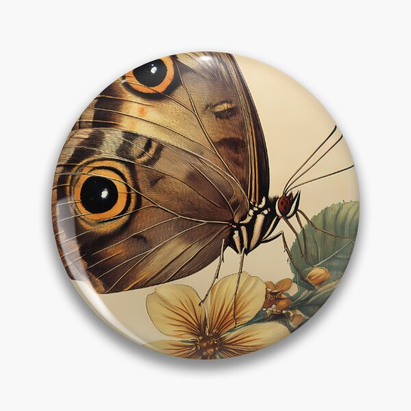 Item preview, Olho-de-Pavão — Ilustração Científica Vintage | Atlantic Forest designed and sold by AtlanticForest.