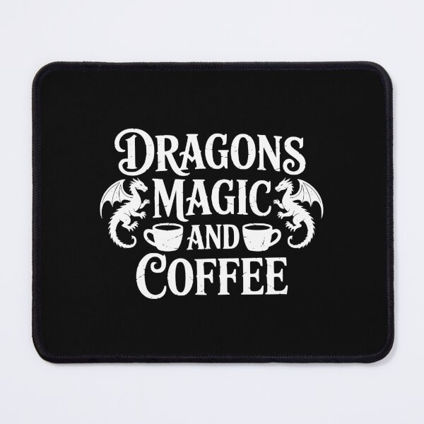 Item preview, Dragons Magic And Coffee designed and sold by theartfulaspie.