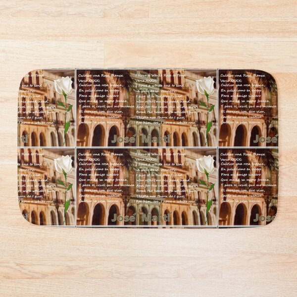 Item preview, Cultivo una Rosa Blanca -- Jose Marti designed and sold by ROSENDE ART HOUSE.