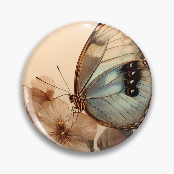 Item preview, Morpho Azul — Ilustração Científica Vintage | Atlantic Forest designed and sold by AtlanticForest.