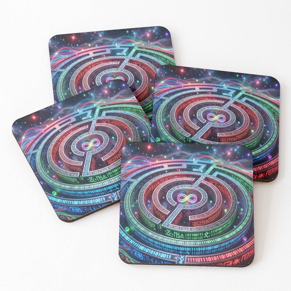 Item preview, Coasters (Set of 4) designed and sold by RavenCrow444.