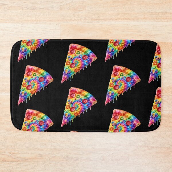 Item preview, Rainbow Tie-Dye Pizza Slice designed and sold by jgvisualarts.