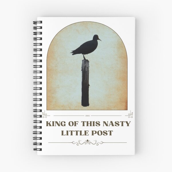 Item preview, King of This Nasty Little Post designed and sold by Feral Vibes.