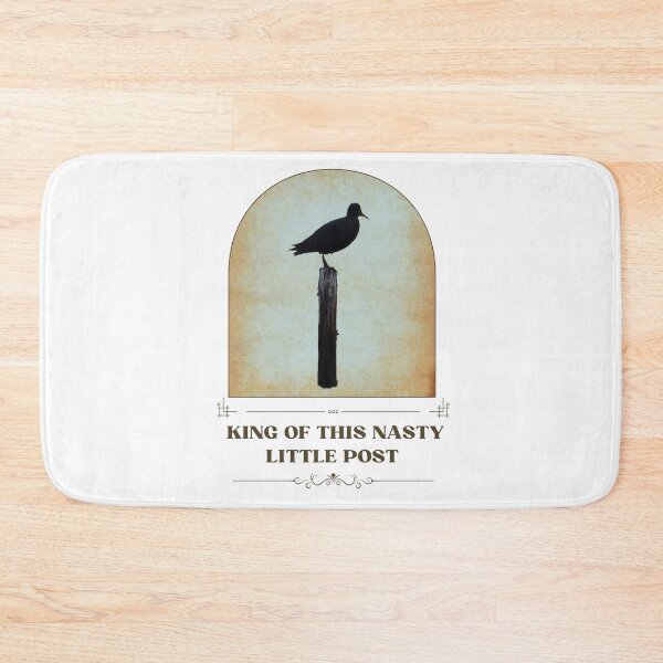 Item preview, King of This Nasty Little Post designed and sold by Feral Vibes.