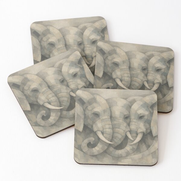 Item preview, Three Elephants Snuggling  designed and sold by CarolM.
