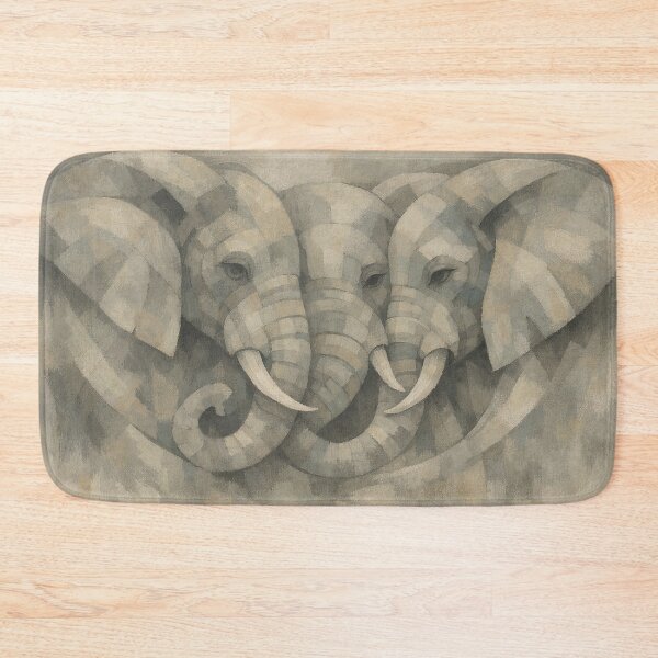 Item preview, Three Elephants Snuggling  designed and sold by CarolM.