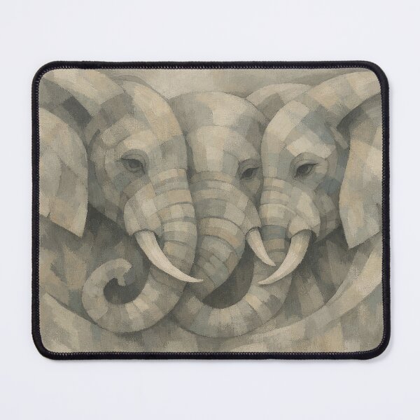 Item preview, Three Elephants Snuggling  designed and sold by CarolM.