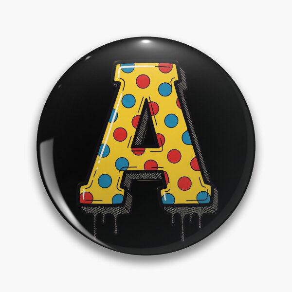 Item preview, Polkadot A Alphabet Letter designed and sold by NOTSNIW ART.