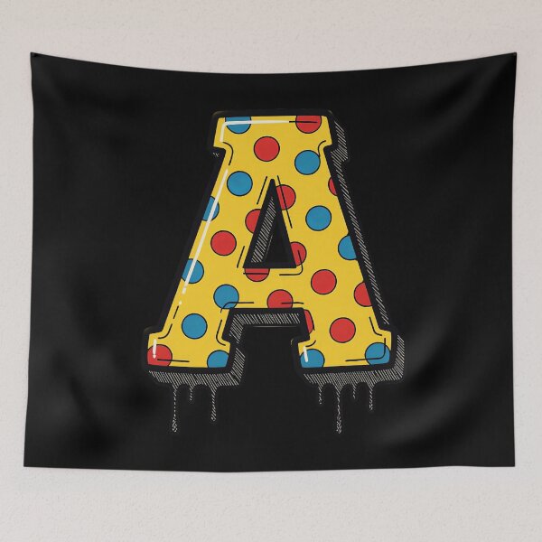 Item preview, Polkadot A Alphabet Letter designed and sold by NOTSNIW ART.