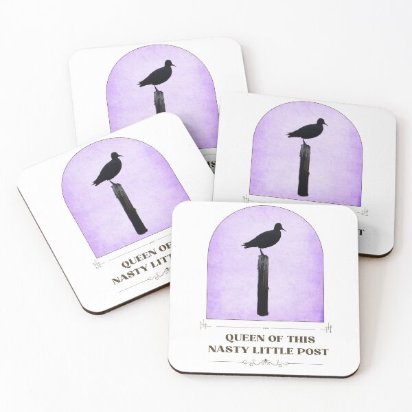 Item preview, Queen of This Nasty Little Post designed and sold by Feral Vibes.