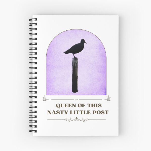 Item preview, Queen of This Nasty Little Post designed and sold by Feral Vibes.