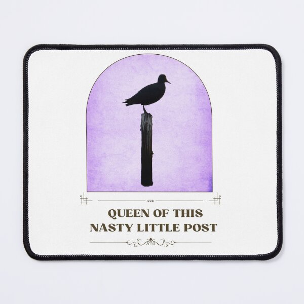 Item preview, Queen of This Nasty Little Post designed and sold by Feral Vibes.
