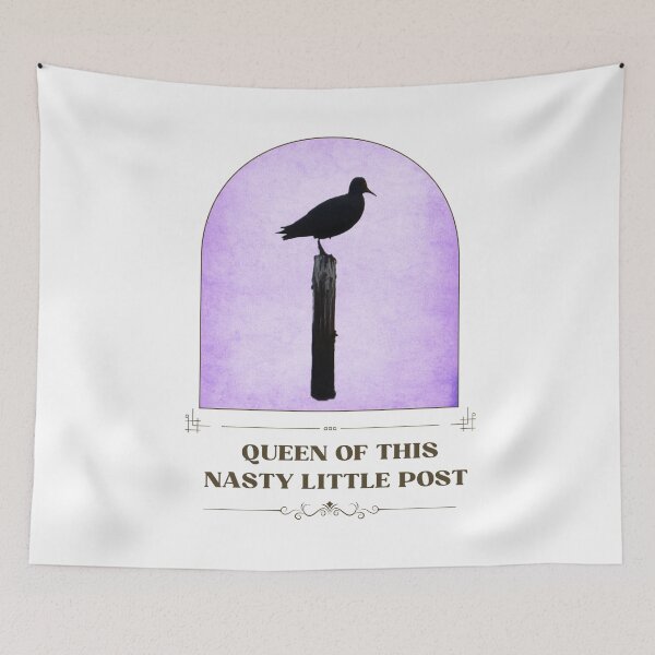 Item preview, Queen of This Nasty Little Post designed and sold by Feral Vibes.