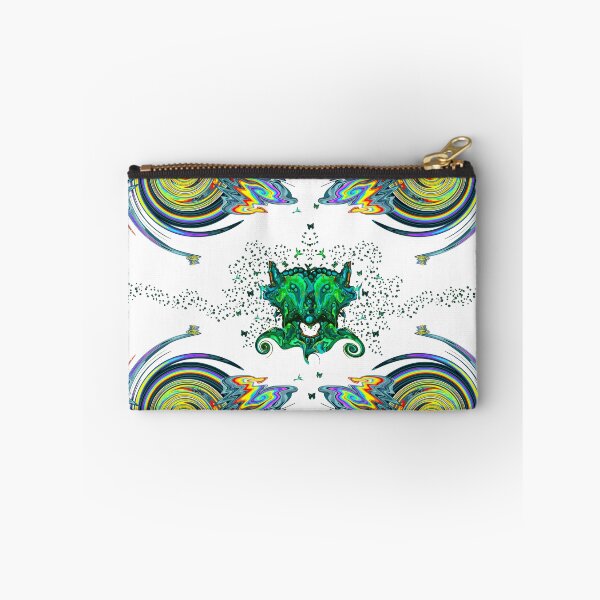 Item preview, Cosmic Wolf blue/green designed and sold by Whimsicalwakko's.
