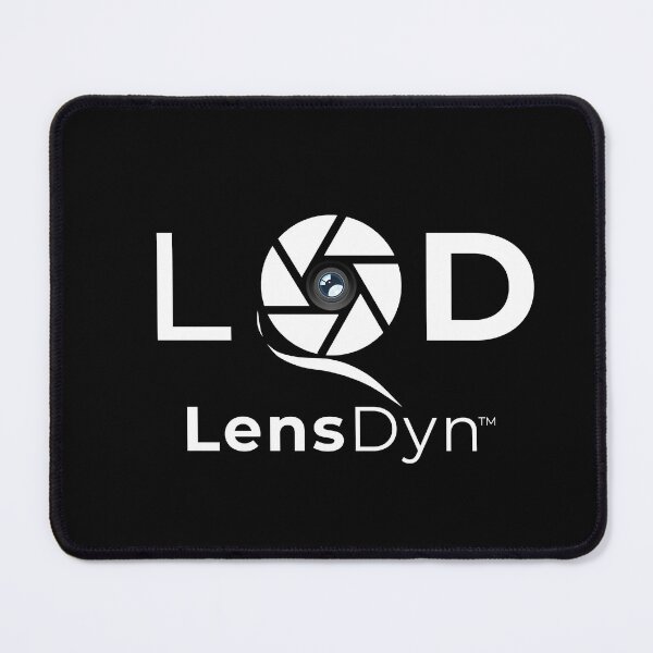 Item preview, LensDyn Official Merch Typography Logo White Edition designed and sold by LensDyn™.