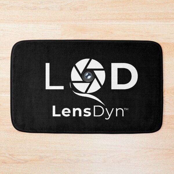 Item preview, LensDyn Official Merch Typography Logo White Edition designed and sold by LensDyn™.