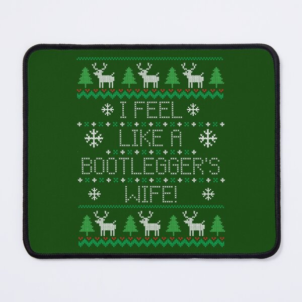 Item preview, Bootlegger's Wife Ugly Christmas Sweater designed and sold by Normbot2000.