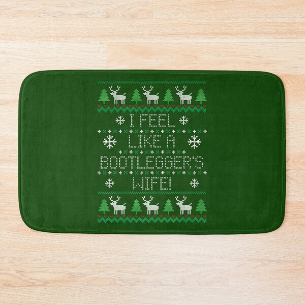 Item preview, Bootlegger's Wife Ugly Christmas Sweater designed and sold by Normbot2000.