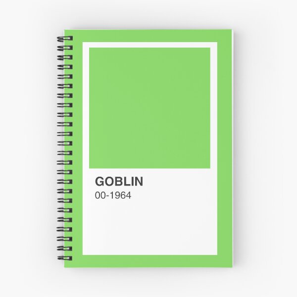 Item preview, Spider Goblin Man Movie Comic Green Colour Swatch - Green Border designed and sold by The Colourful Game.