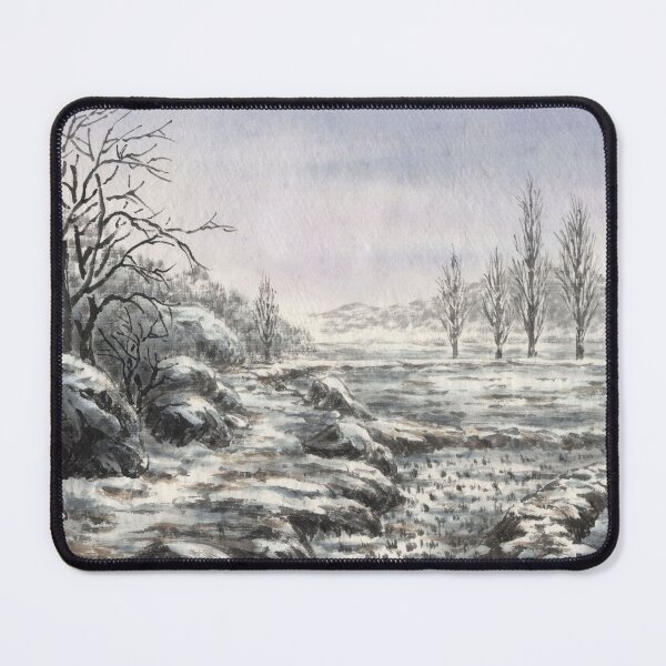 Item preview, January 28th birthday flower Black Poplar Landscape designed and sold by birthflower.