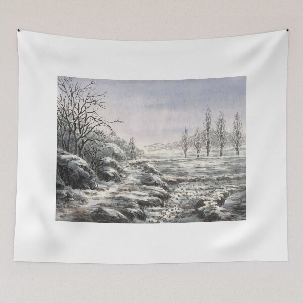 Item preview, January 28th birthday flower Black Poplar Landscape designed and sold by birthflower.