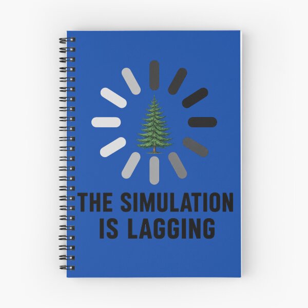 Item preview, The Simulation Is Lagging Funny Matrix Simulation Theory Meme designed and sold by PixelPublishing.