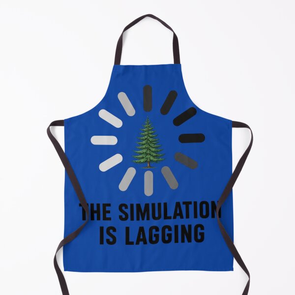 Item preview, The Simulation Is Lagging Funny Matrix Simulation Theory Meme designed and sold by PixelPublishing.