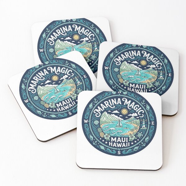 Item preview, MARINA MAGIC Maui Hawaii designed and sold by Birdie and Flynn.