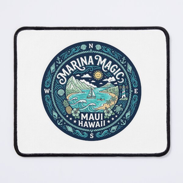 Item preview, MARINA MAGIC Maui Hawaii designed and sold by Birdie and Flynn.