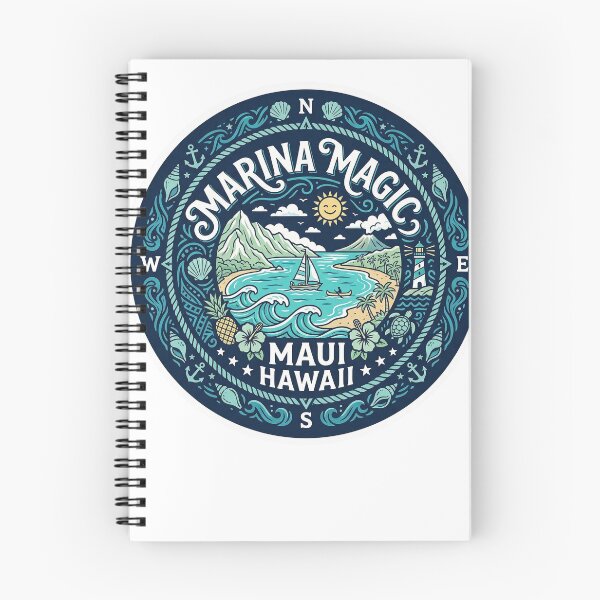 Item preview, MARINA MAGIC Maui Hawaii designed and sold by Birdie and Flynn.