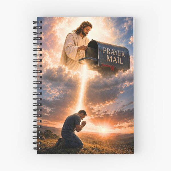Artikelvorschau, Gebetspost | Jesus leert den himmlischen Briefkasten (Christliche Kunst) entworfen und verkauft von Dexters Inspiring Creations.