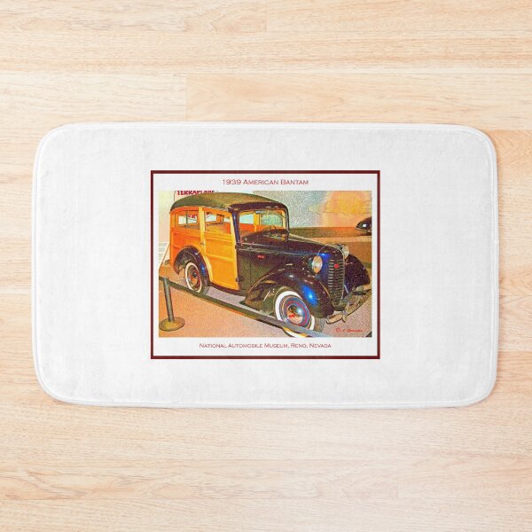 Item preview, 1939 American Bantam Classic Automobile, National Automobile Museum, Reno, Nevada, Digital Illustration designed and sold by AMacGPhilly.