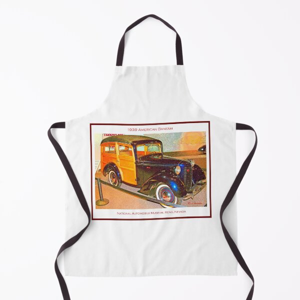 Item preview, 1939 American Bantam Classic Automobile, National Automobile Museum, Reno, Nevada, Digital Illustration designed and sold by AMacGPhilly.